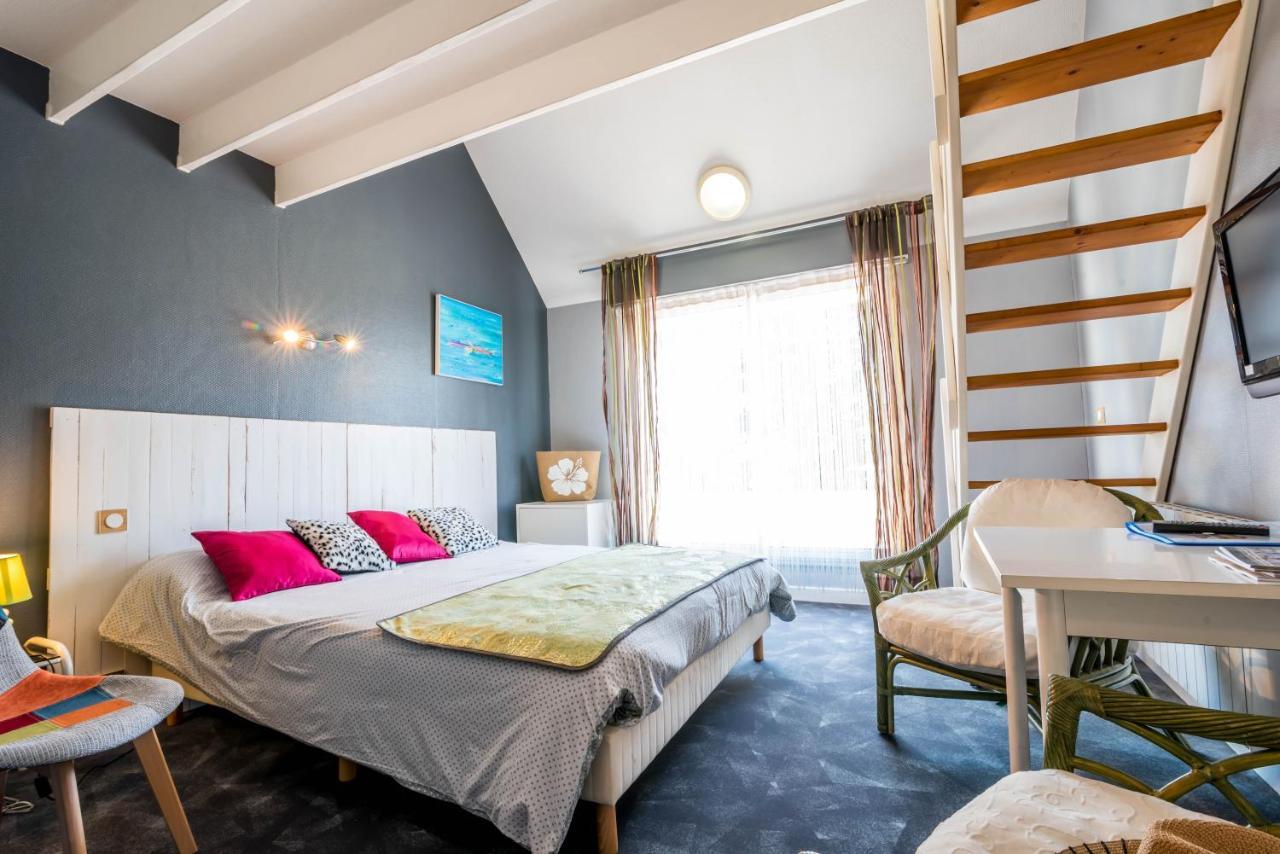 L'Hippocampe Hotel Plouharnel Eksteriør billede