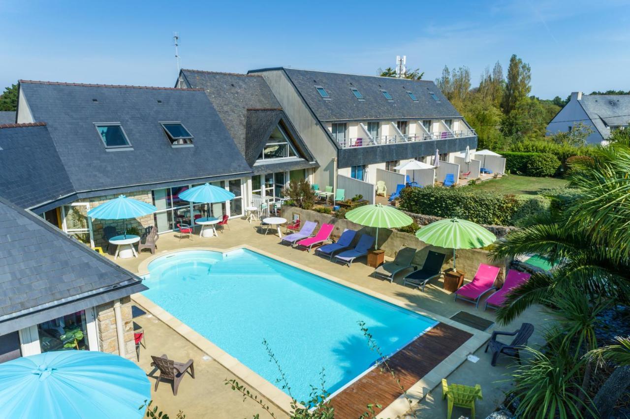 L'Hippocampe Hotel Plouharnel Eksteriør billede